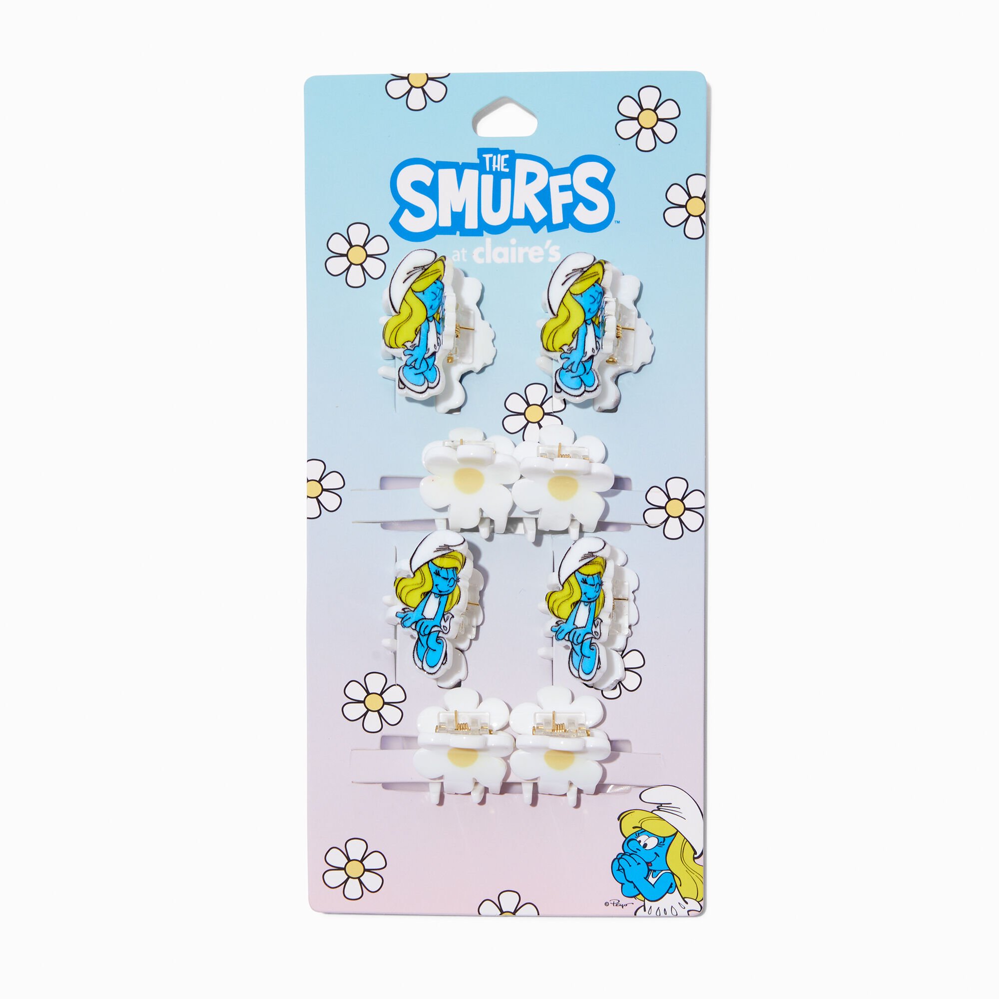 The Smurfs™ Claire's Exclusive Mini Hair Claws - 8 Pack,