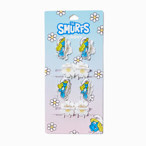 The Smurfs&trade; Claire&#39;s Exclusive Mini Hair Claws - 8 Pack,