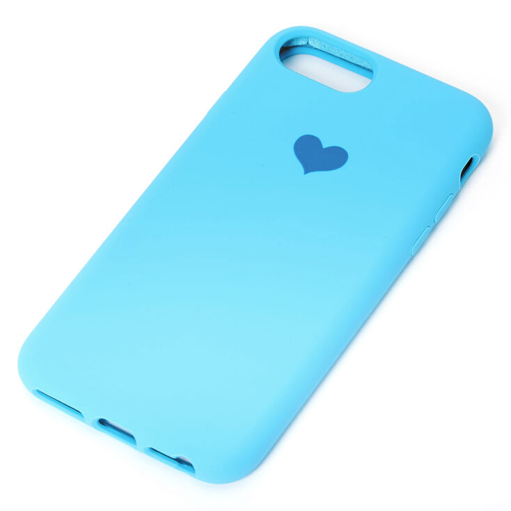 Coque de portable c&oelig;ur cobalt - Compatible avec iPhone&reg; 6/7/8/SE,