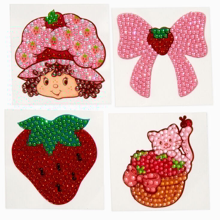 StickerBeans&reg; x Strawberry Shortcake&trade; Rhinestone Sticker Set - 4 Pack,