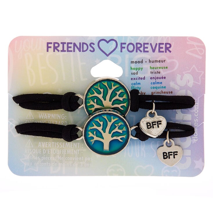 Mood Tree Of Life Stretch Friendship Bracelets - 2 Pack,