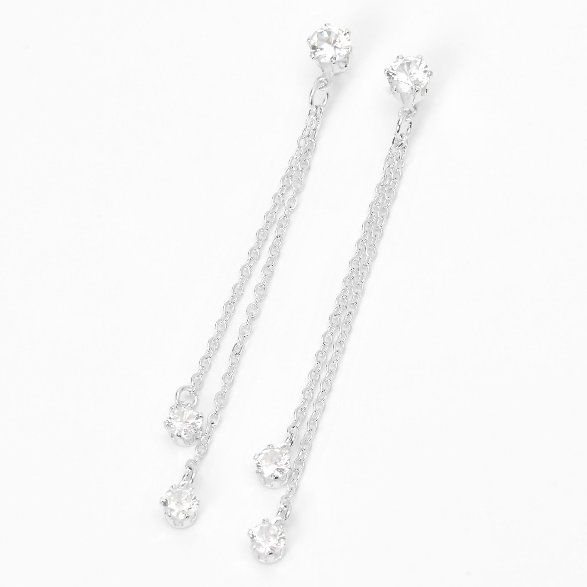 14k CZ CC Logo Drop Dangle Earrings – Mira's Jewelers