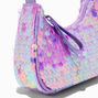 Claire&#39;s Club Purple Sequin Shoulder Bag,