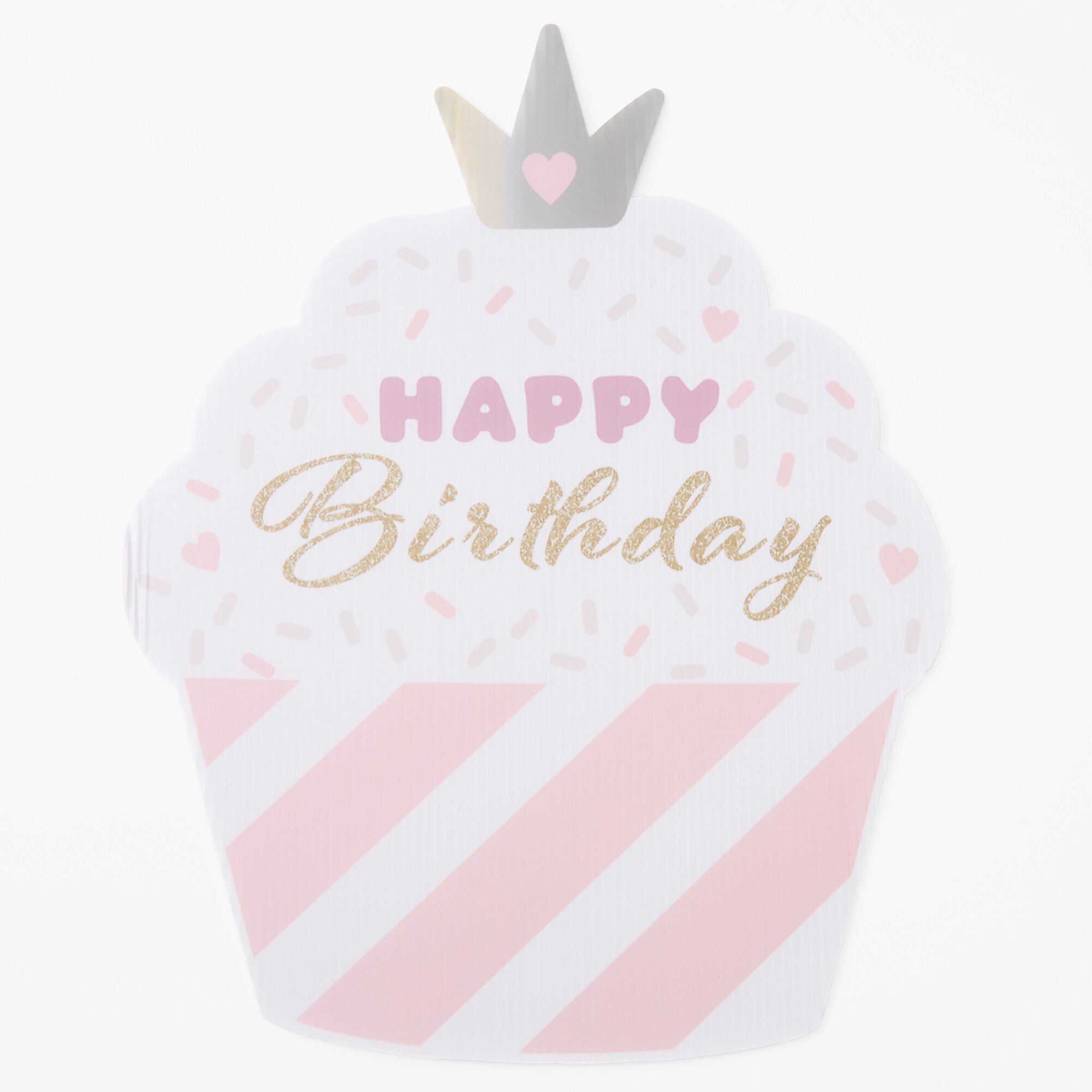 Panneau de jardin princesse « Happy Birthday » Claire's Club - Lot de 3,