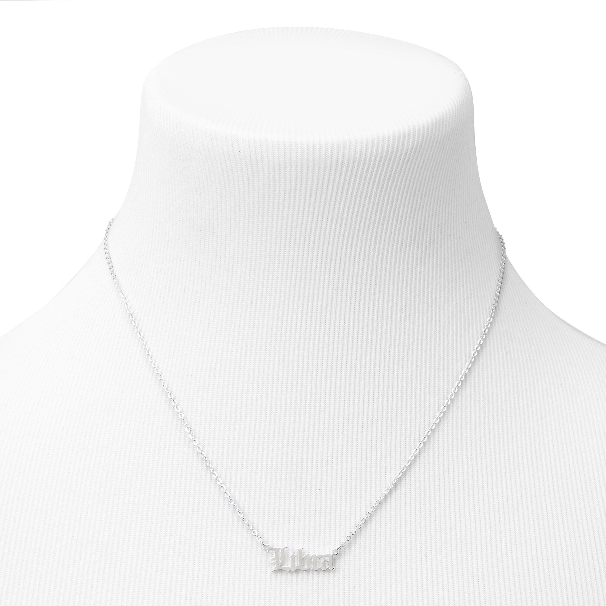 Libra hotsell necklace silver