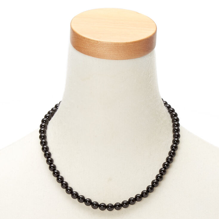 Pearl Jewellery Set - Black, 3 Pack,