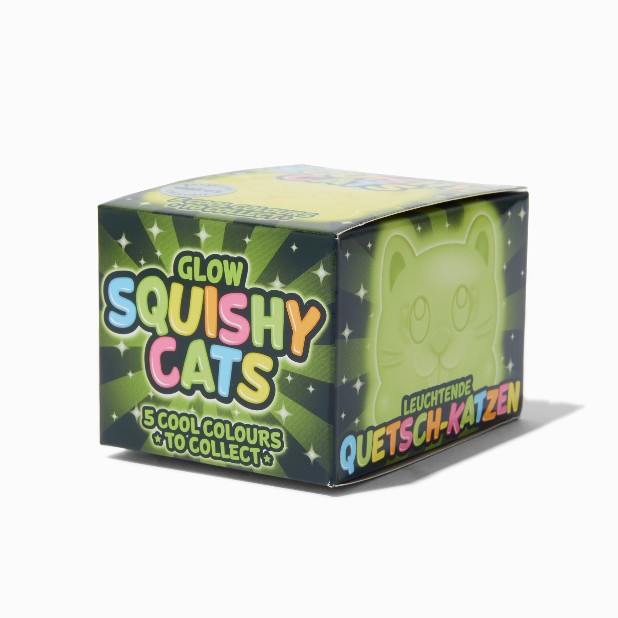 Glow in the Dark Squishy Cats Blind Bag - Styles Vary,