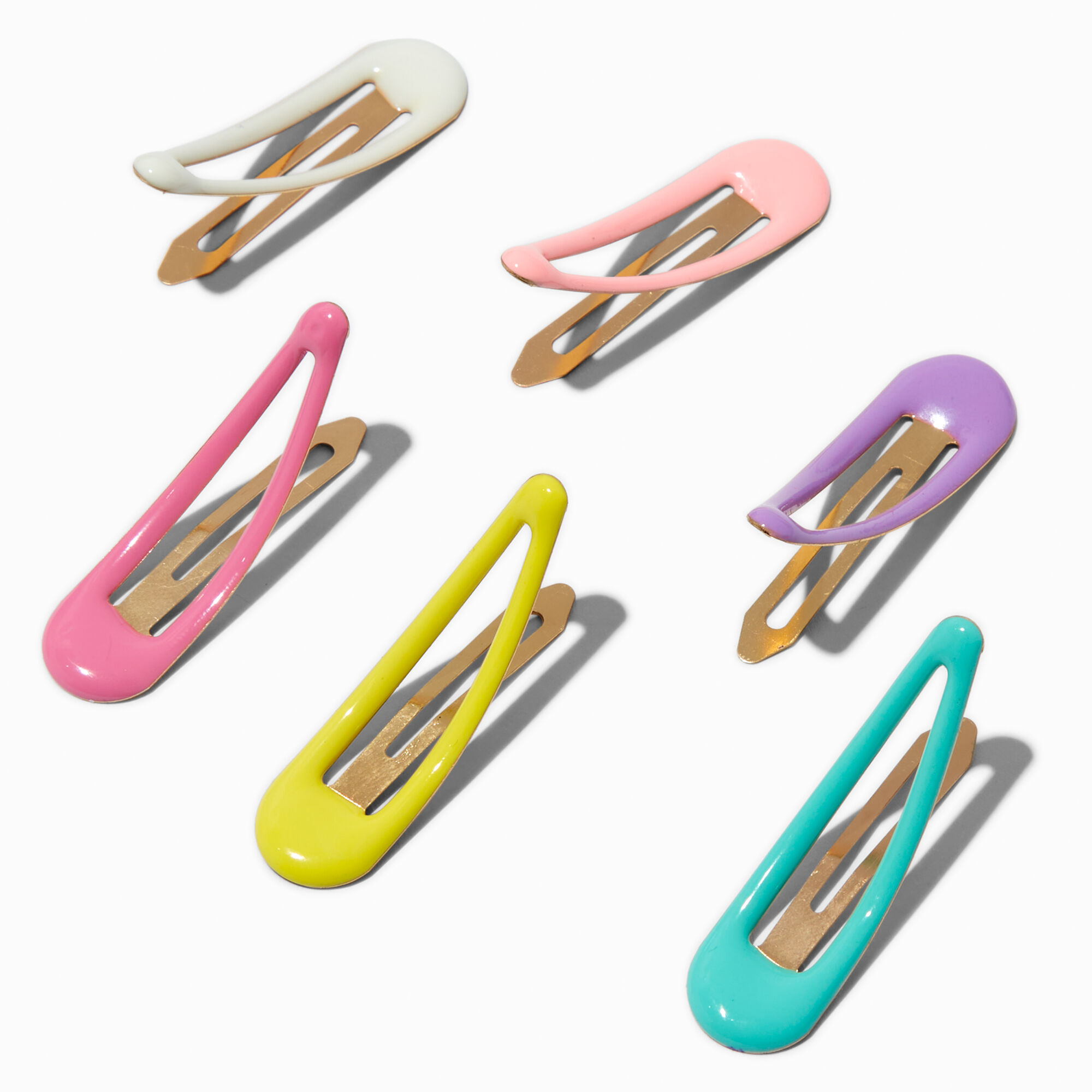 Claire's Club Pastel Snap Hair Clips