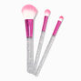 Retro Daisy Pink Makeup Brush Set - 3 Pack,