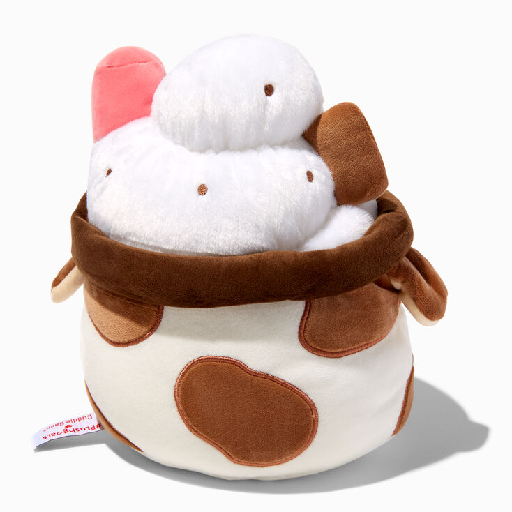 &#35;Plush Goals by Cuddle Barn&reg; 9&#39;&#39; Chocolate Mooshake Plush Toy,