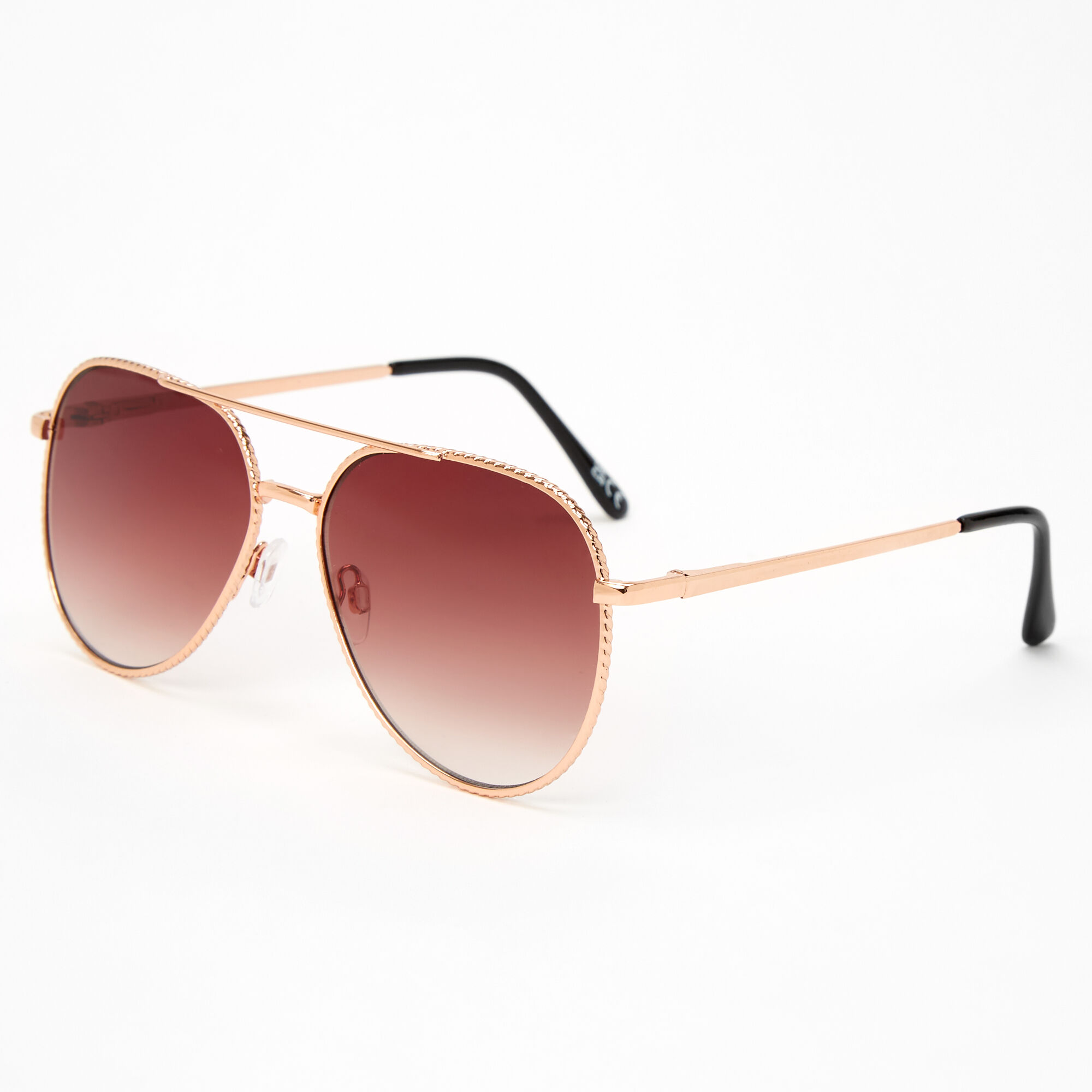 Studded clearance aviator sunglasses