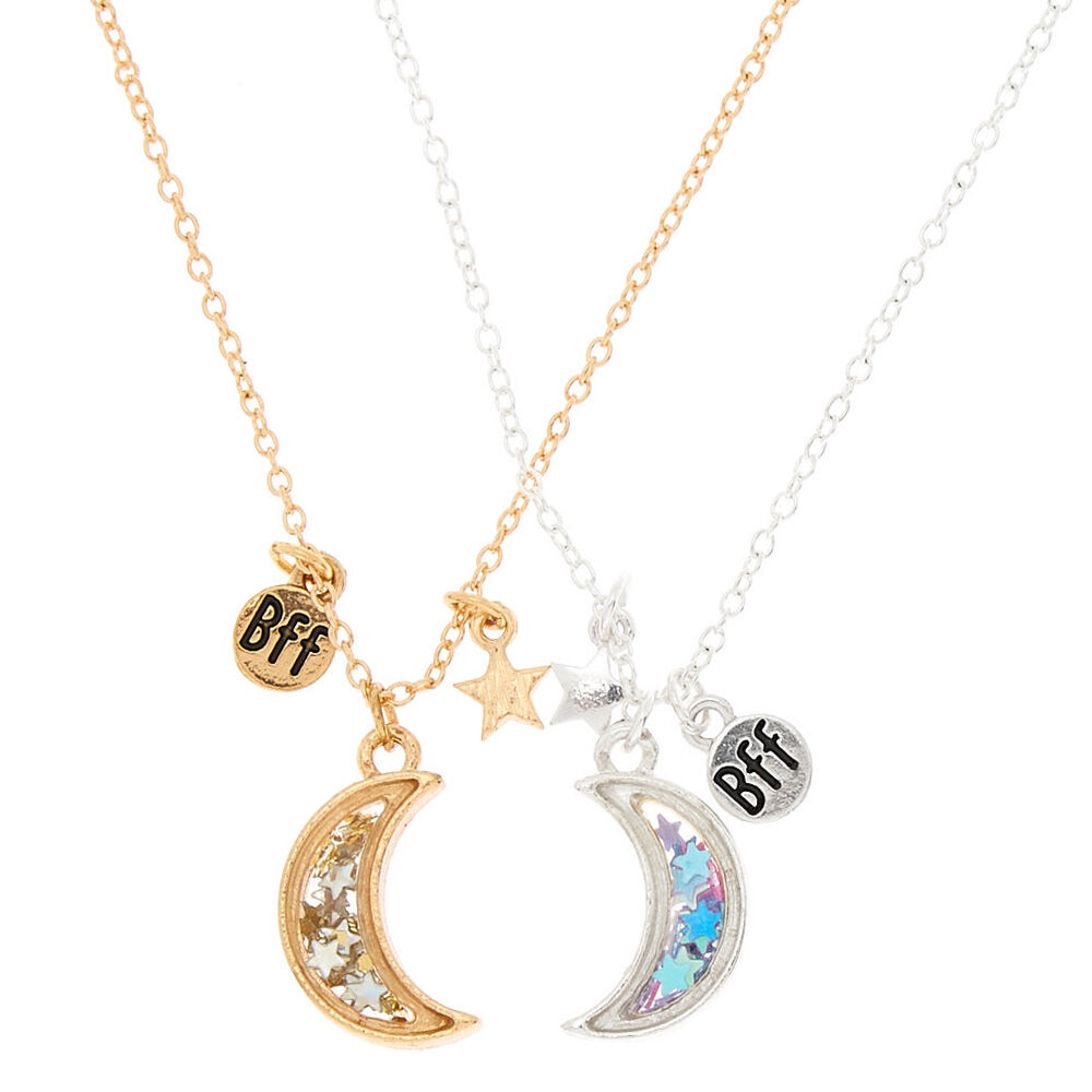 Sun and moon friendship necklace claire's online