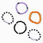 Halloween Hocus Pocus Beaded Stretch Bracelets - 5 Pack,
