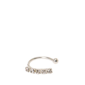 jewellery body faux fake nose false left ring piercings