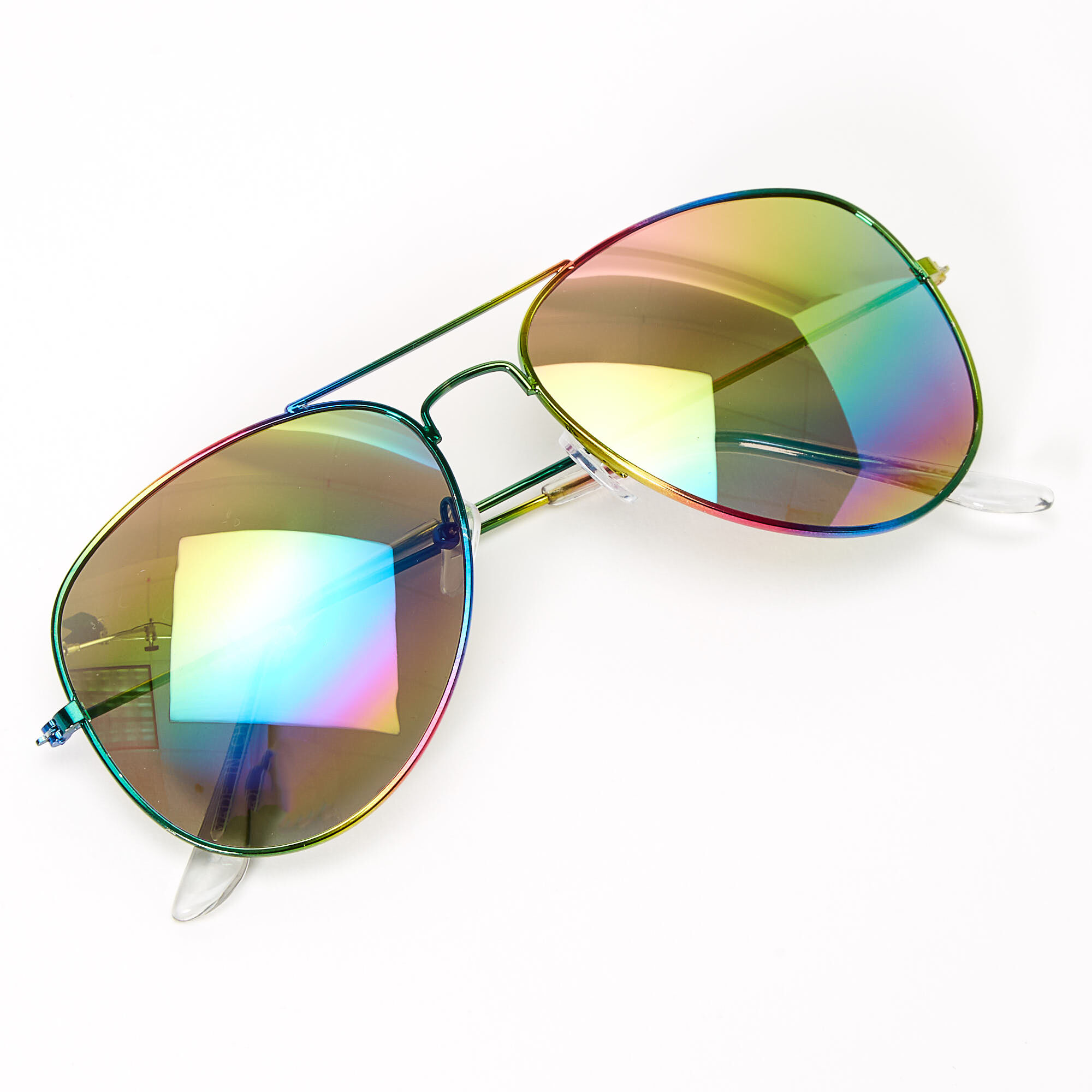rainbow aviator sunglasses