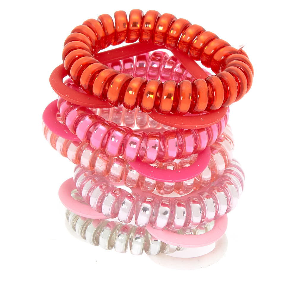 Spiral bracelet hair ties on sale