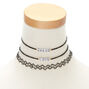 Dream &amp; Love Choker Necklaces - Black,