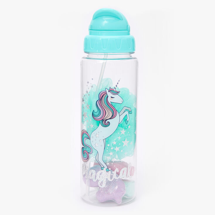 Mint Unicorn Water Bottle Bath Set - 4 Pack,