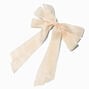 Pearlized Triple Hair Bow Clip - Ivory,