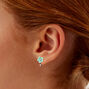 Pastel Floral Clip-On Earrings - 3 Pack,