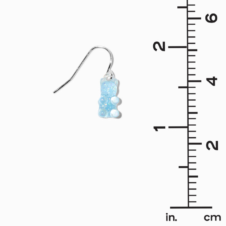 Pastel 1&#39;&#39; Glow In The Dark Gummy Bears&reg; Earrings Set - 6 Pack,