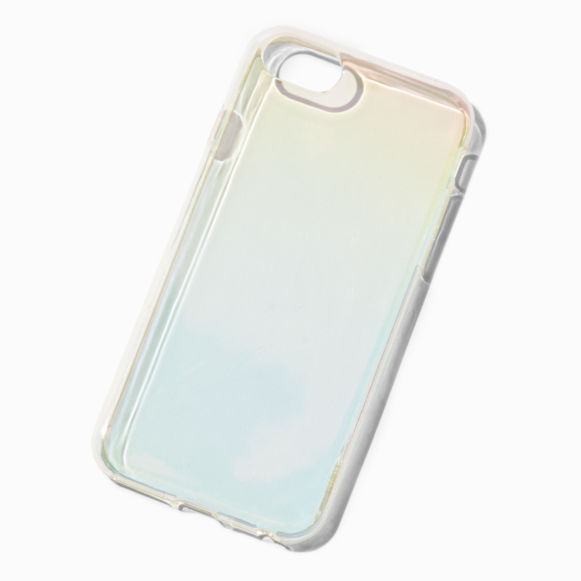 View Claires Clear Holographic Phone Case Fits Iphone 678se information