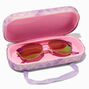 Claire&#39;s Club Glitter Mermaid Glasses Case Combo,