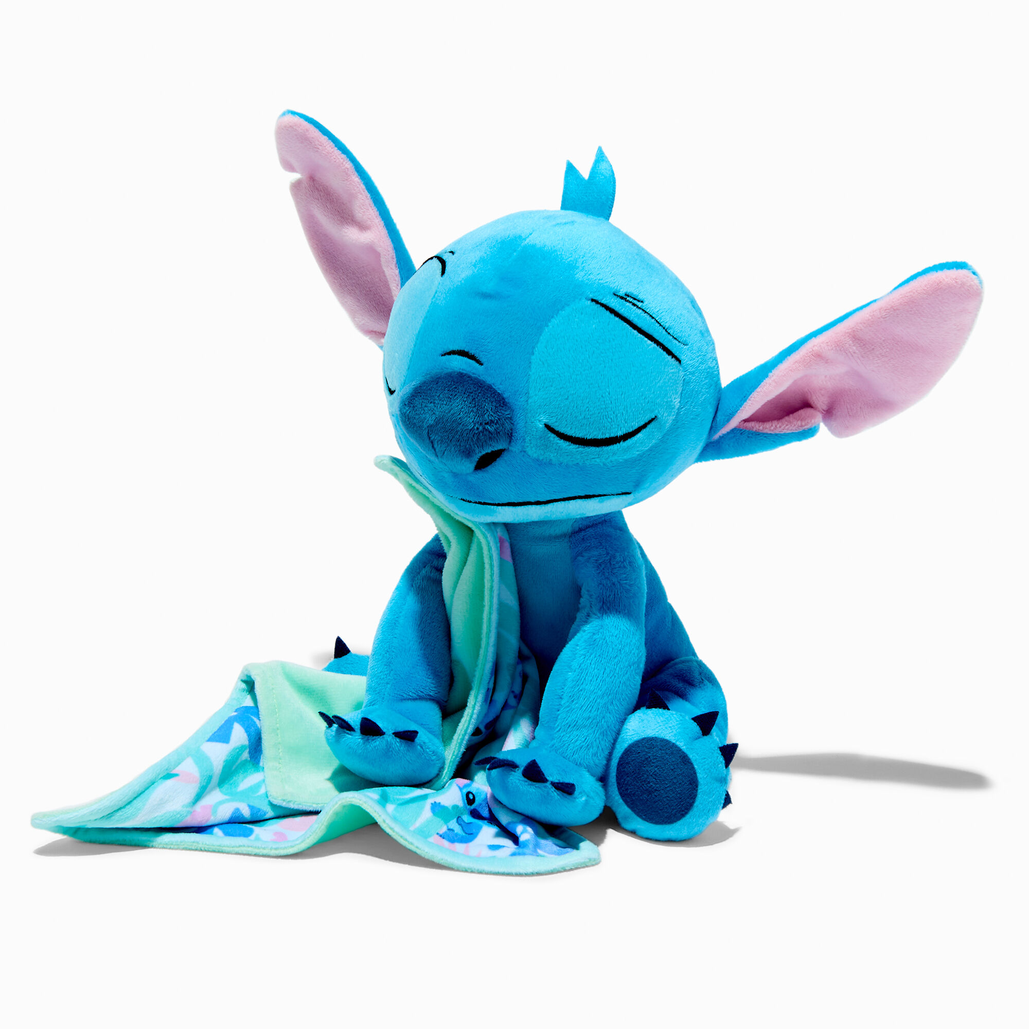 View Disney Stitch Claires Exclusive Sleepy Soft Toy information