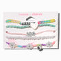 T H E M E x Claire&#39;s &#39;&#39;Happy&#39;&#39; Beaded Bracelet Set - 5 Pack,