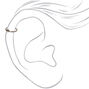 Mixed Metal Titanium 16G Assorted Cartilage Earrings - 3 Pack,