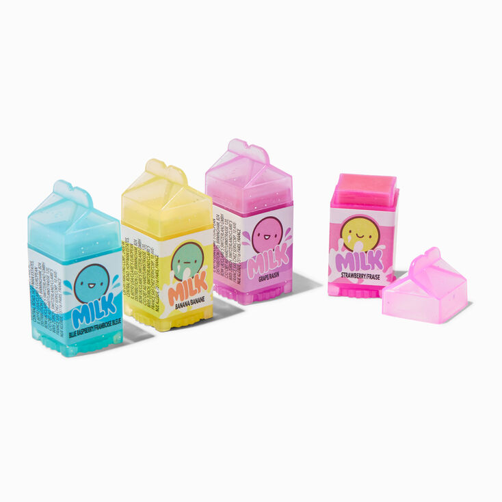 Pink Fridge Sticker &amp; Lip Balm Set - 4 Pack,