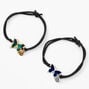 Best Friends Butterfly Mood Adjustable Cord Bracelets - 2 Pack,