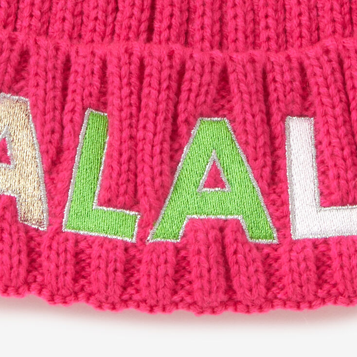 Christmas Fa La La Beanie Hat,