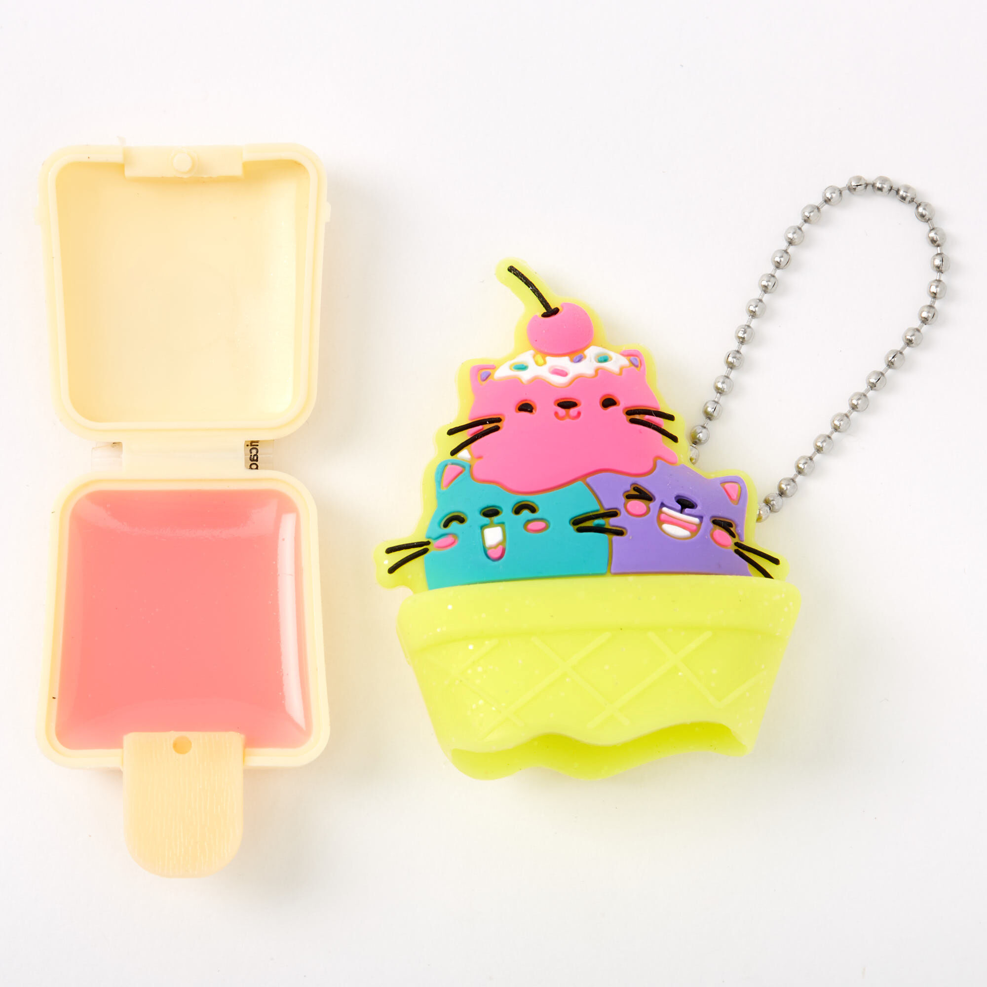 Pucker Pops® Cat Ice Cream Lip Gloss - Ice Cream,