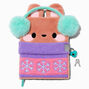 Snow Bunny Plush Lock Diary,