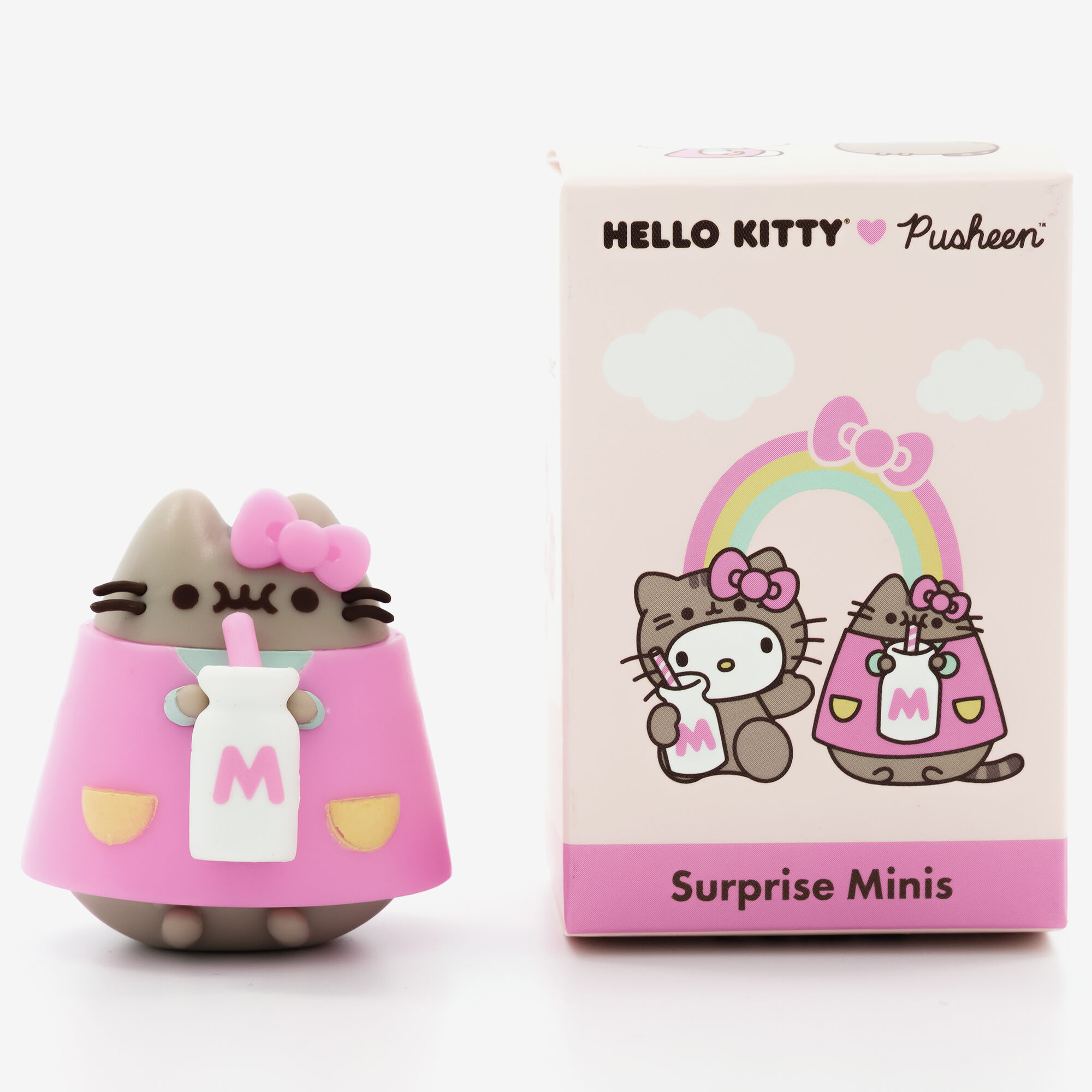 Claire's Mini figurines en vinyle surprise Pusheen® x Hello Kitty®