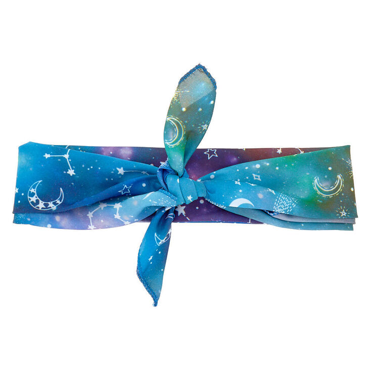 Celestial Galaxy Bandana Headwrap,