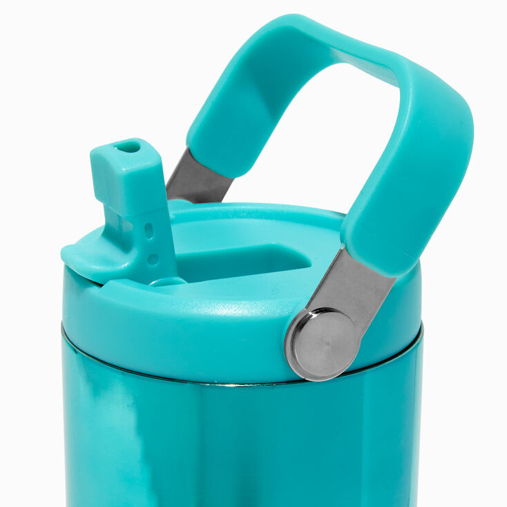 Teal &amp; Pink Ombr&eacute; Stainless Steel Water Bottle,