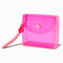 Translucent Light Pink Daisy Snap Coin Purse,