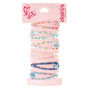 Claire&#39;s Club Floral Critters Snap Hair Clips - 6 Pack,