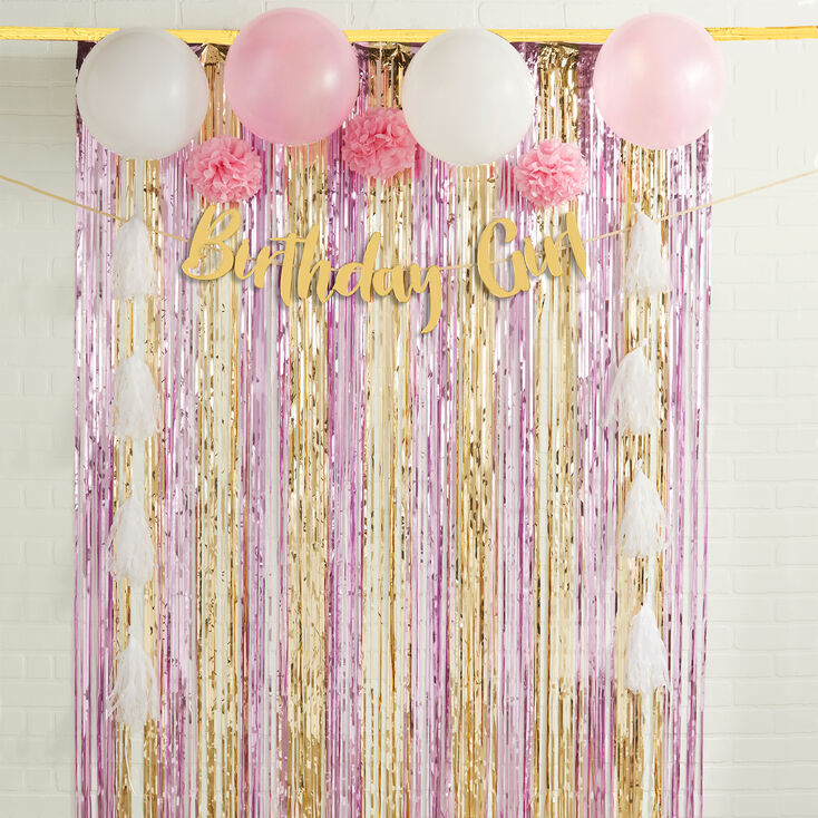 Pink Birthday Girl Wall Decor | Claire's US