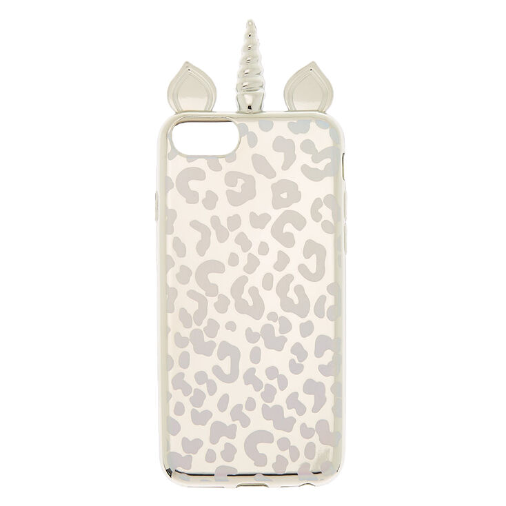 Holographic Unicorn Leopard Phone Case Fits Iphone 6 7 8 Claire S