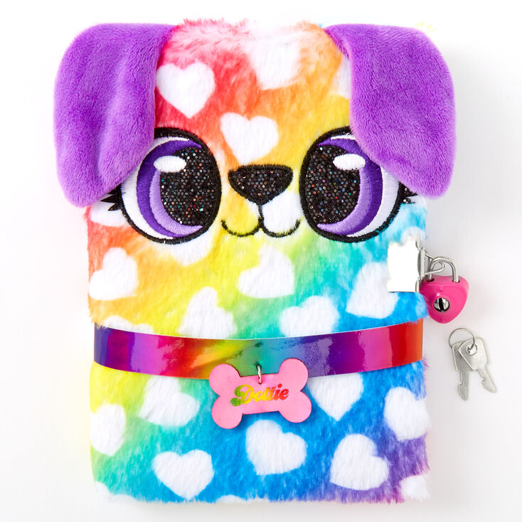 Dottie the Puppy Rainbow Lock Diary,