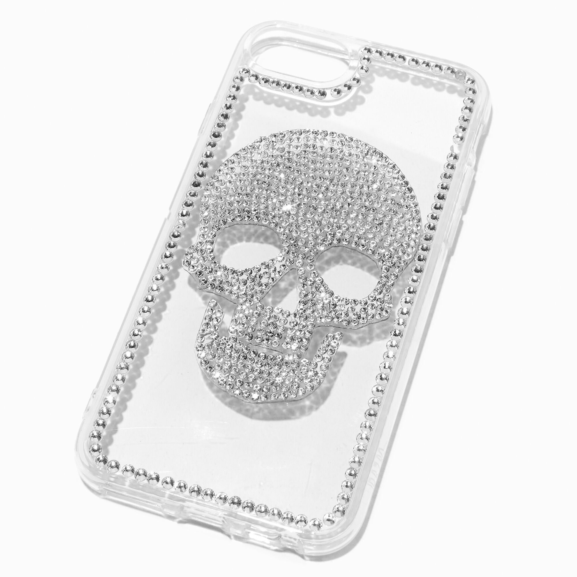 View Claires Bling Skull Protective Phone Case Fits Iphone 678 Se information