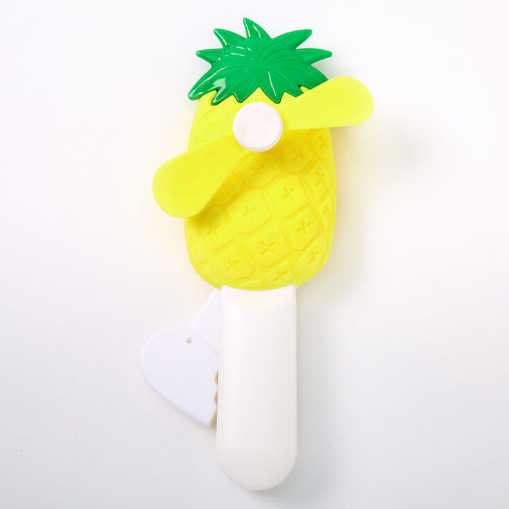 Ventilateur jouet ananas - Jaune,