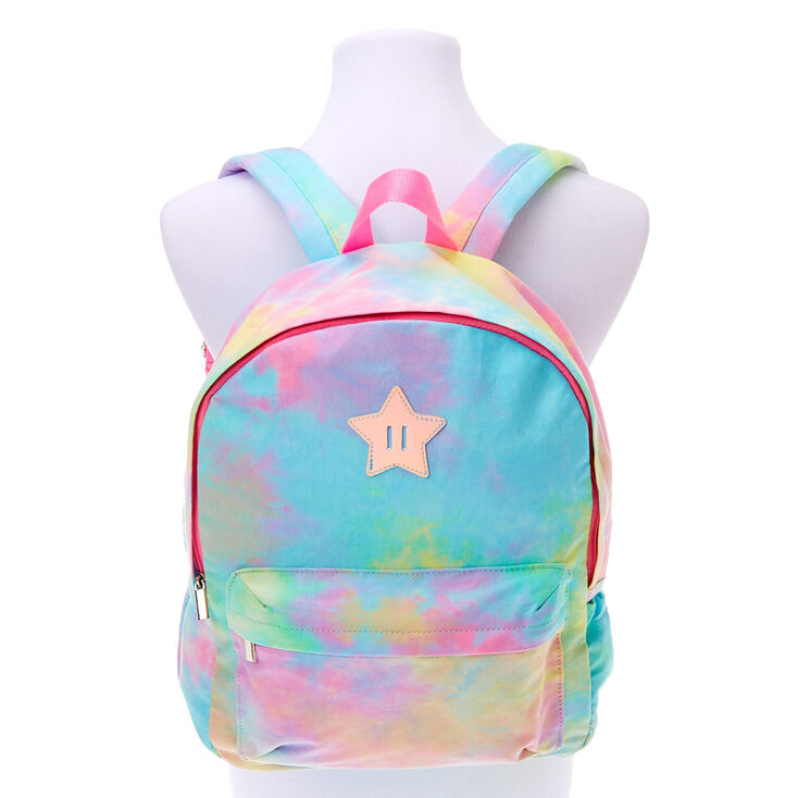 Rainbow Tie Dye Medium Backpack,