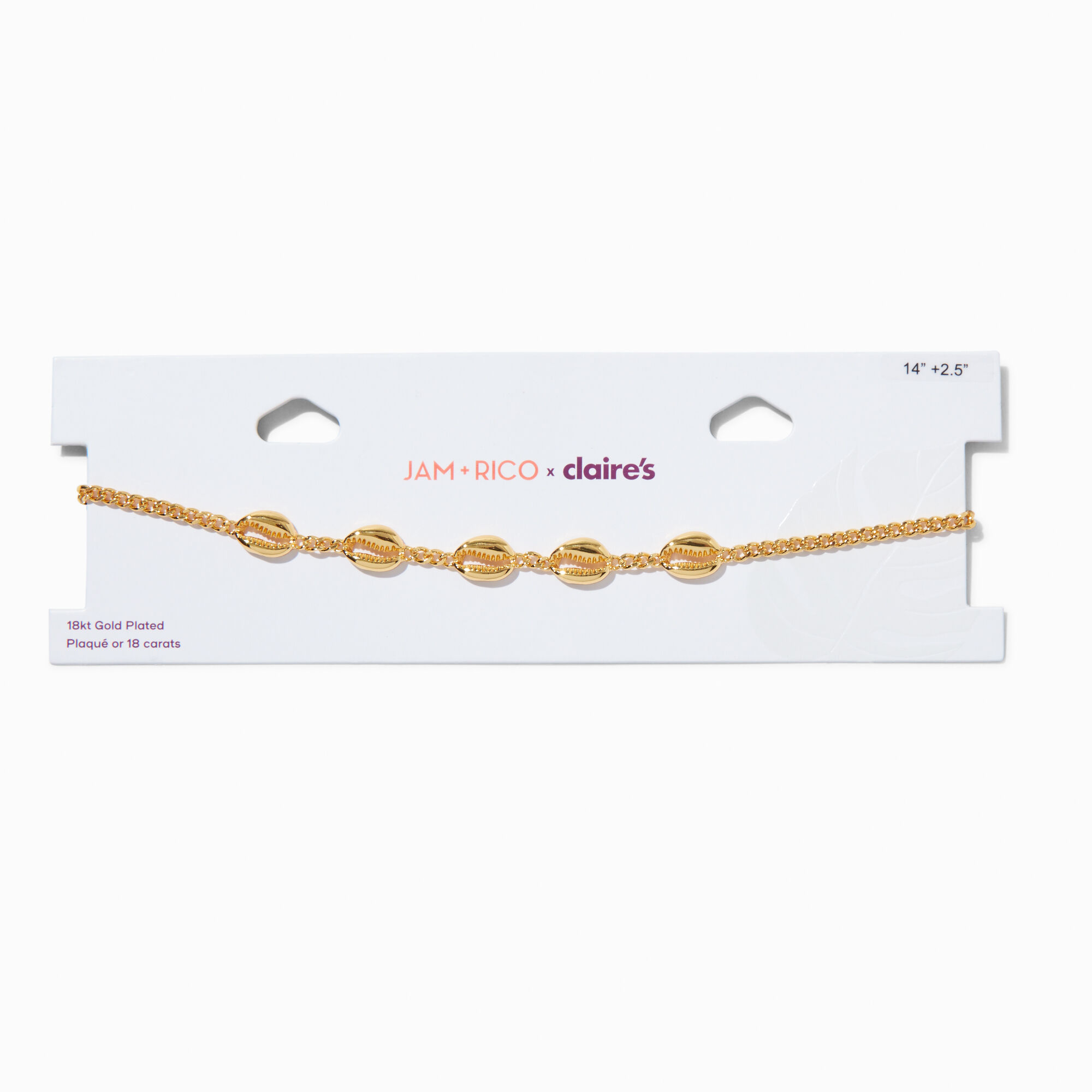Claire's seashell necklace sale
