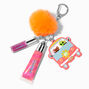 Groovy Bus Lip Gloss Keychain,