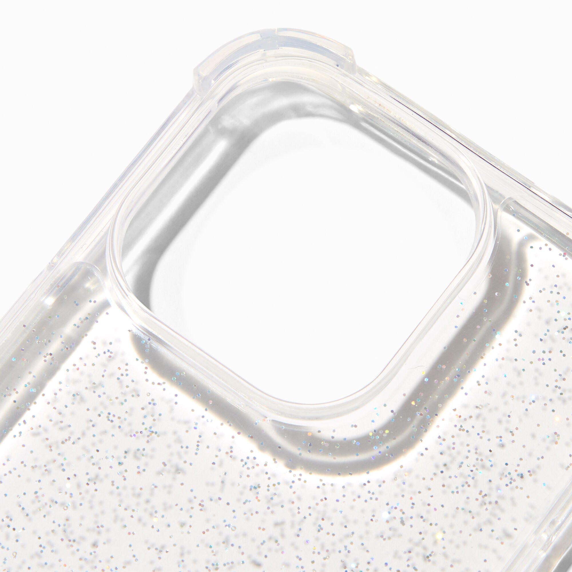 Clear Glitter Protective Phone Case - Fits iPhone® 14 Pro,