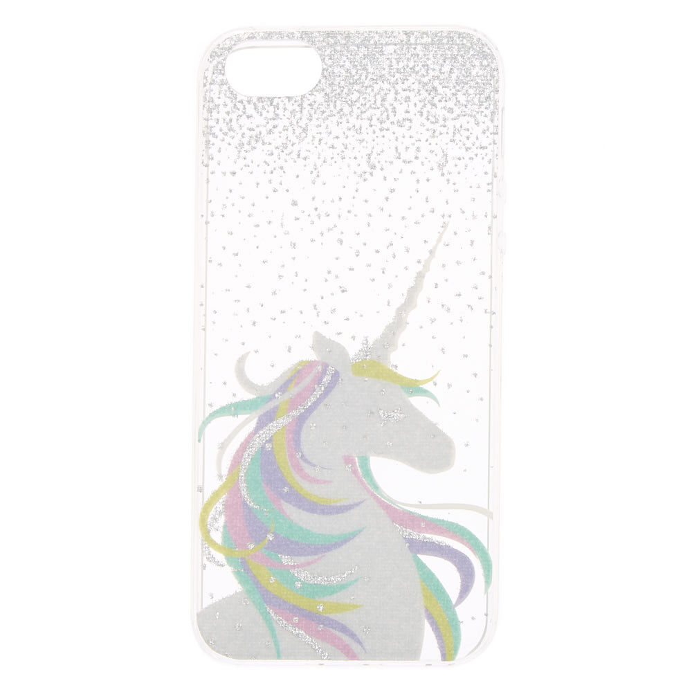 Glitter Pastel Unicorn Phone Case - Fits iPhone 5/5S,